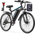 Electric Bike for Adults, Peak 1500W Ebike 26" Electric Mountain Bike 70 Miles Range, 648Wh Removable Battery, 40KMH Fast Commuter Electric Bicycle for Men, Lockable Front Suspension, 7-Speed Gears