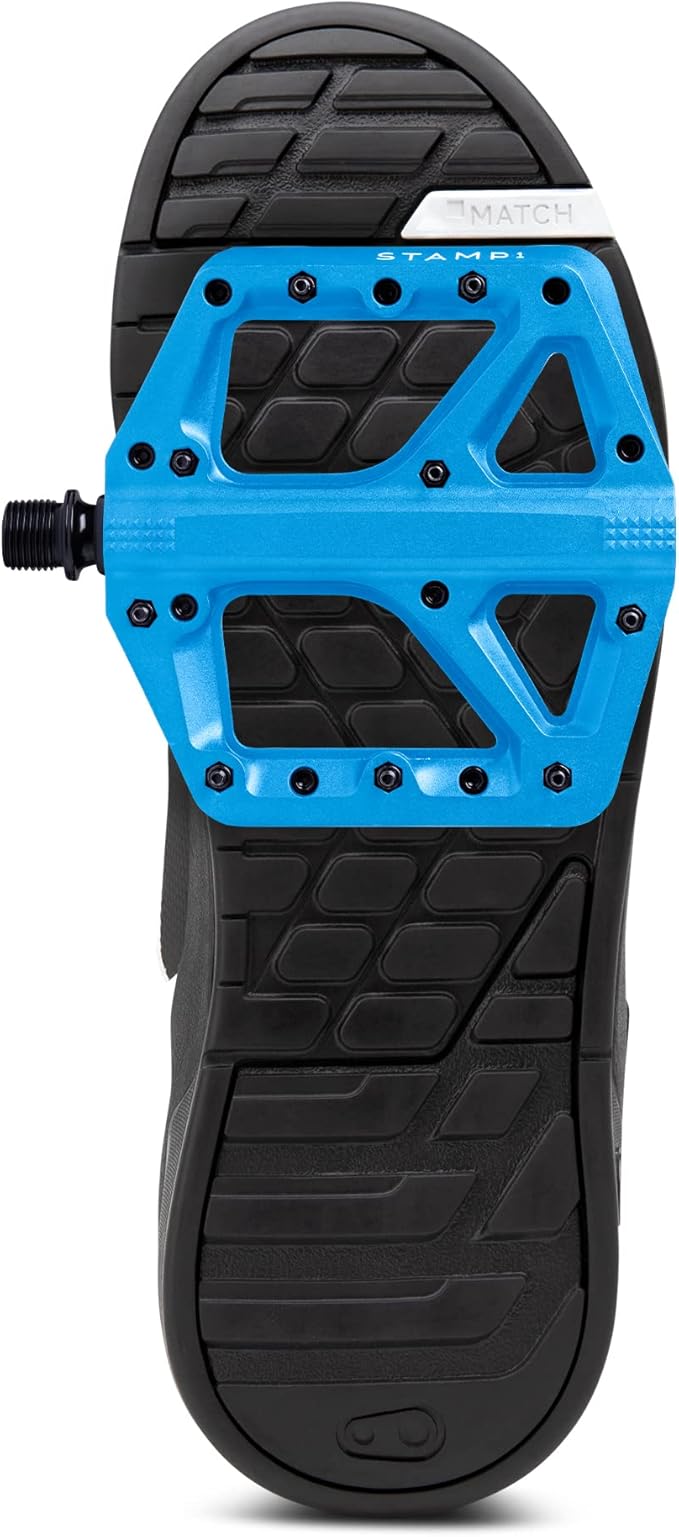 Crankbrothers Stamp Flat MTB Pedals - Size-Specific, Lightweight, Versatile, Durable Bike Pedals