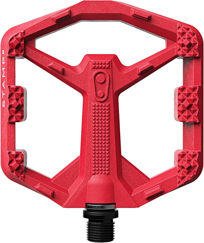 Crankbrothers Stamp Flat MTB Pedals - Size-Specific, Lightweight, Versatile, Durable Bike Pedals