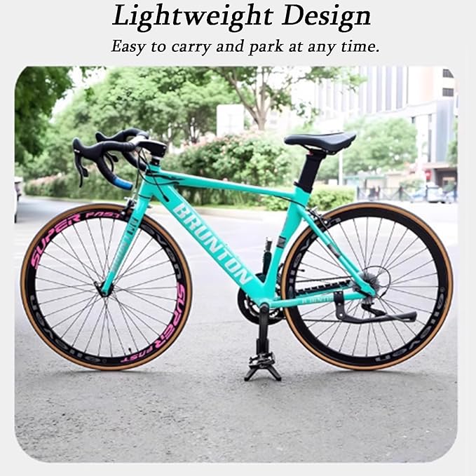 Bike Kickstand - Mountain Bike Kick Stand for 24-29" Bicycles Durable Bike Kickstand Adult & Kid Bicycles, MTB & 700C Road/Hybrid Bikes