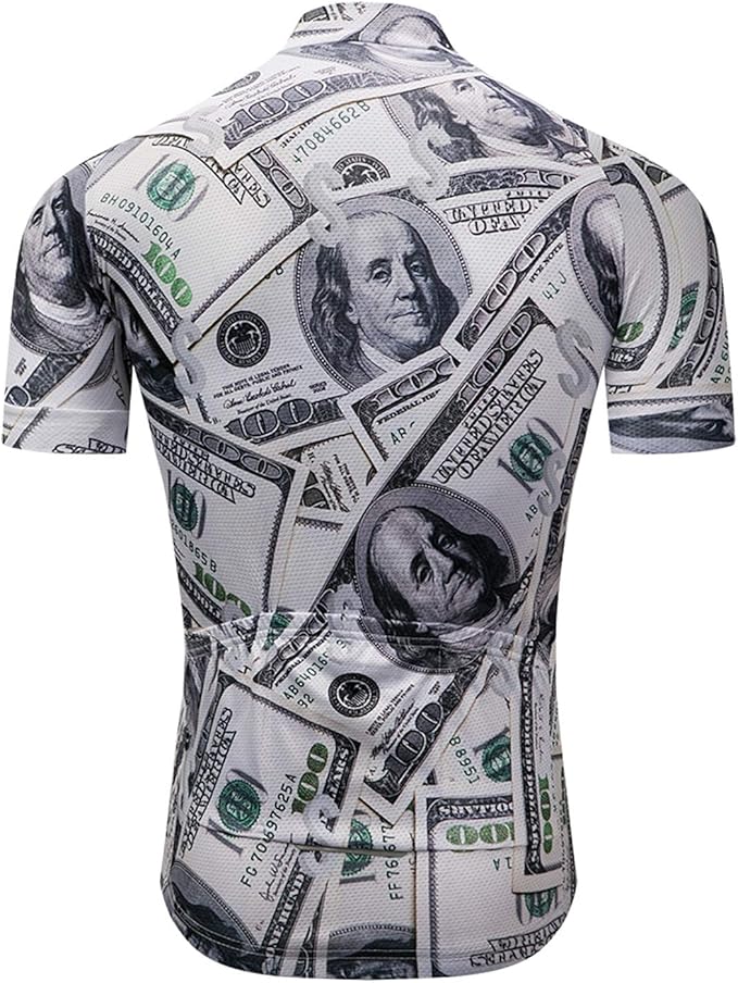 Cycling Jerseys Men Bicycle Short Sleeve Summer Shirt Bike Biking Tops Riding Clothing Flag