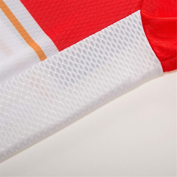 Cycling Jerseys Men Bicycle Short Sleeve Summer Shirt Bike Biking Tops Riding Clothing Flag