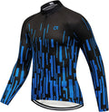 Coconut Ropamo CR Long Sleeve Cycling Jersey Mens, 3+1 Zipper Pockets Bicycle Tops Quick Dry Breathable Biking Shirt
