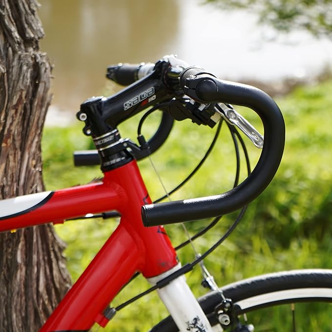Venzo Road Bicycle Bike Adapter Handlebar Flat Bar to Drop Bar Ends - Mountain Bike to Road Bike Type