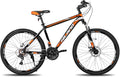 HH HILAND 26'' Mountain Bike, 3 6 Spokes, 21 Speeds Drivetrain, Aluminum Frame 26 Inch Wheels, Disc-Brake Bike for Men Women Men's MTB Bicycle