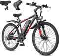 Electric Bike for Adults & Teens - 350W 26" Victor Ebike - 21-Speed, 20Mph Up to 40Miles with Dual Disc Brakes, Commuter E-MTB for Men Women | UL 2849 Certified