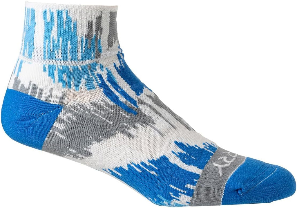 Terry Cycling Air Stream Bike Socks for Women Sports Running & Cycling Mesh Ventilated Breathable Athletic Crew Ankle Sock