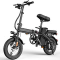Folding Electric Bike for Adults and Teens, 14" Foldable E-Bike with 500W Motor, Commuter Mini Ebike with 48V Removable Battery UL 2849 Certified, Electric Bicycle with 20 Miles PAS Range