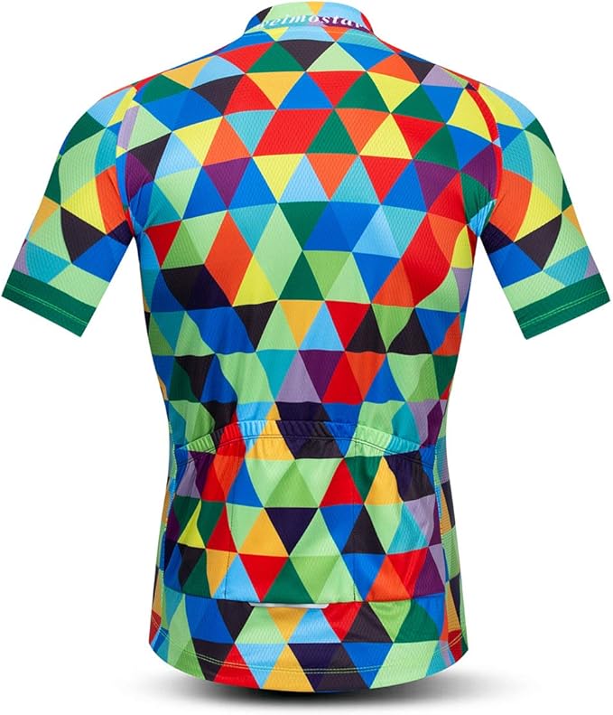 Men's Cycling Jerseys Summer Breathable Bicycle Shirts for Male Riding Clothing Quick Dry MTB Jersey