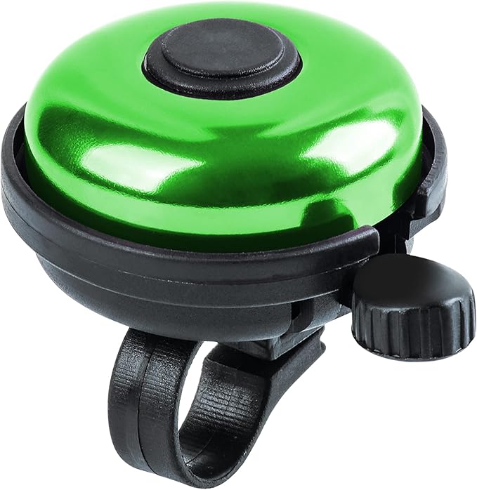 Classic Bike Bell, Aluminum Bicycle Bell, Loud Crisp Clear Sound Bicycle Bike Bell for Adults Kids