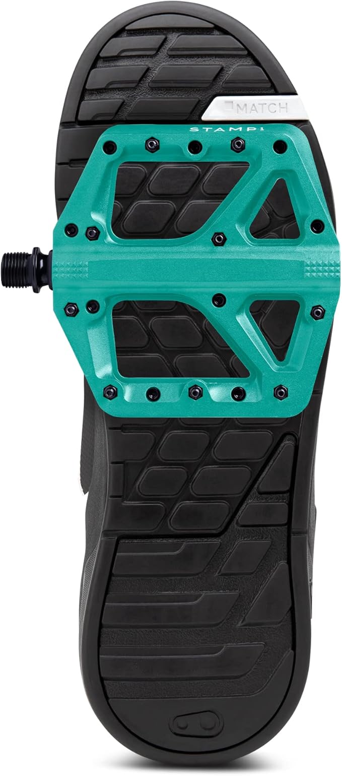 Crankbrothers Stamp Flat MTB Pedals - Size-Specific, Lightweight, Versatile, Durable Bike Pedals