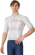 CASTELLI Men’s Climber’s A/C Jersey, Quarter Length Sleeve, Full Zip, Road Cycling & Gravel Biking Jersey with UV Protection