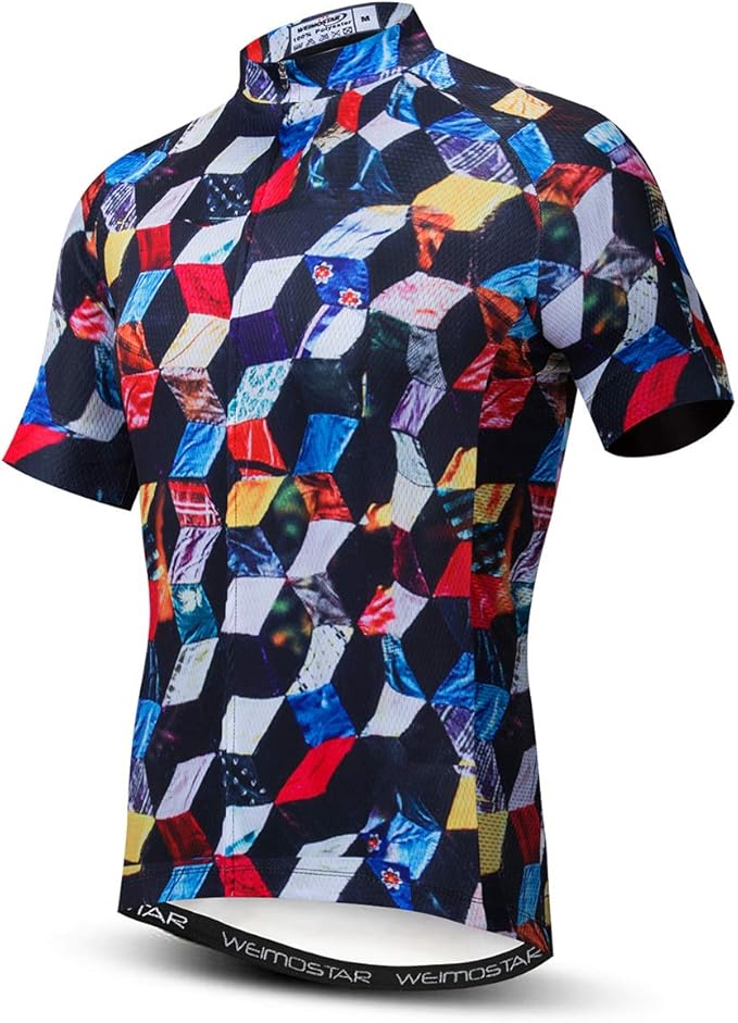 Men's Cycling Jerseys Summer Breathable Bicycle Shirts for Male Riding Clothing Quick Dry MTB Jersey