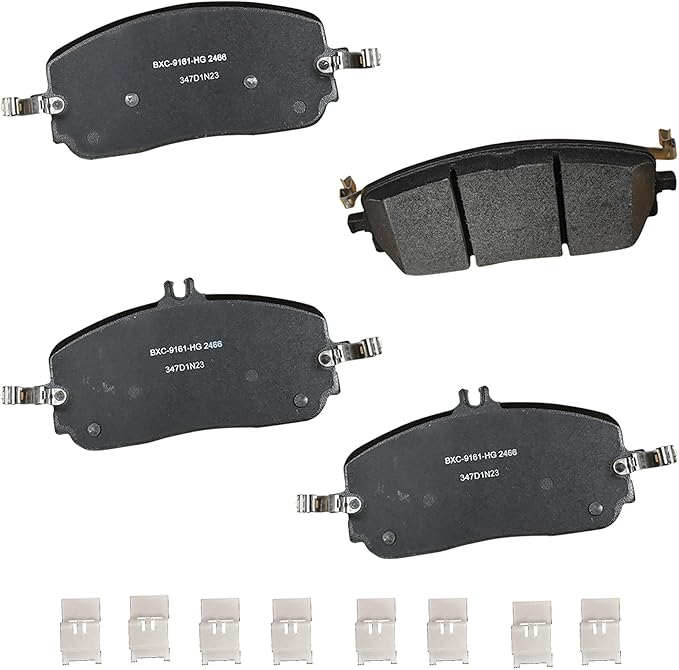 Bendix Premium SBC2466 Ceramic Front Brake Pads for Mercedes-Benz C300 2022, GLC300 2023