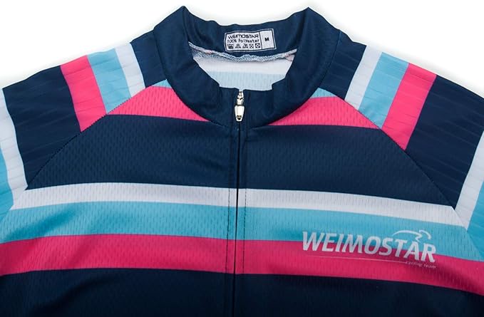 New Pro Full Zipper Men's Cycling Jersey Short Sleeve Riding Shirt USA