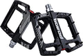 Bike Pedals 9/16" Lightweight Non-Slip Bicycle Platform Pedals - Fits Most Adult Bikes & Mountain Bikes &MTB, Road Bikes and Slip-Resistant Design