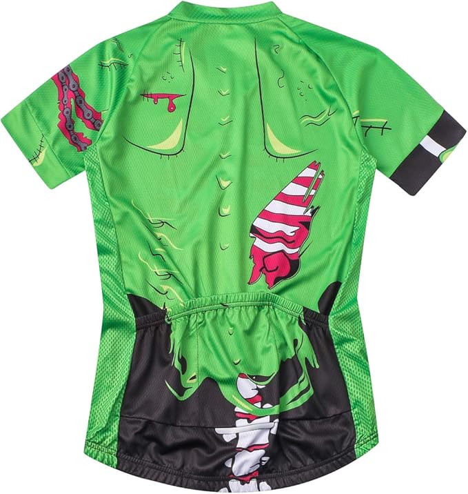 Weimostar Men's Cycling Jersey Short Sleeve Bike Clothing Multicolored Diamond