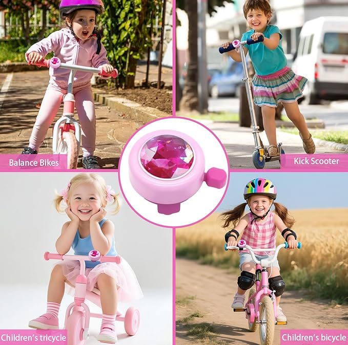 CHILDHOOD Bike Bell for Kids, Bike Accessories for Girls and Kids