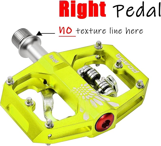 Bike Pedals 9/16" Lightweight Non-Slip Bicycle Platform Pedals - Fits Most Adult Bikes & Mountain Bikes &MTB, Road Bikes and Slip-Resistant Design