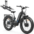 FREESKY Ranger AIR Dual Motor Electric Bike for Adults, 3500W 200NM Fast Ebike,105Miles Long Range E Bike,Full Suspension Electric Mountain Bike, 26'' Fat Tire Electric Bicycle for Man Womens Hunters