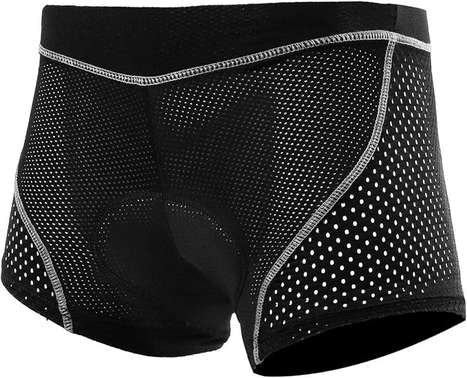 X-TIGER Men's Cycling Underwear Shorts 5D Padded Gel,MTB Biking Shorts Pants with Breathable,Adsorbent Design