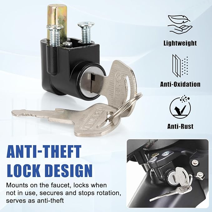 PSLER Front Lock - Head Lock, Fits for Light Bee X and S/X160/X260 Electric Dirt Bike (Not Fits RST Shock)
