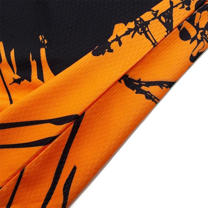 Men's Mountain Bike Jersey Long Sleeve MTB Off-Road Motocross Jersey Quick Dry Downhill&Motocross Shirts