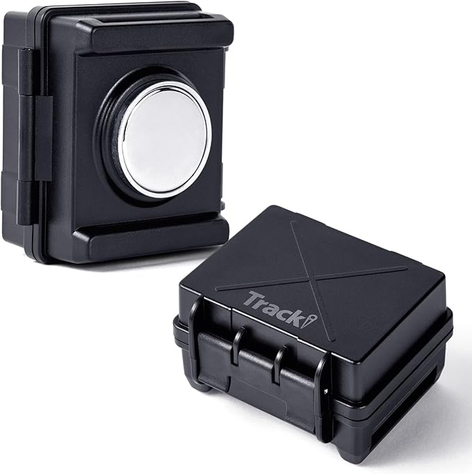 Tracki Waterproof Magnetic Mini Box and 3500mAh Battery Extender - Compatible with Tracki Universal GPS Tracker for Vehicles