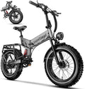 1500W Electric Bike for Adults Full Suspension,48/52v 20AH Electric Dirt Bike with 20" x 4.0 Fat Tire, Max 30+MPH & 70 Miles Electric Bicycle, Ebike for Snow, Mountains, Road UL Certified