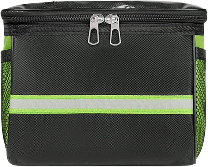 Bike Handlebar Bag Multifunctional Waterproof Mountain Bike Crossbar Front Bag Basket Bicycle Front Phone Storage Pouch Bag Professional Cycling Accessories for Outdoor Hiking Travel
