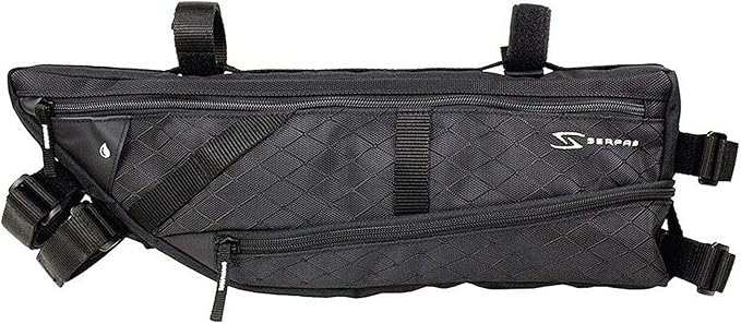 Serfas Ark Expandable Half-Frame Bicycle Bag (Black)