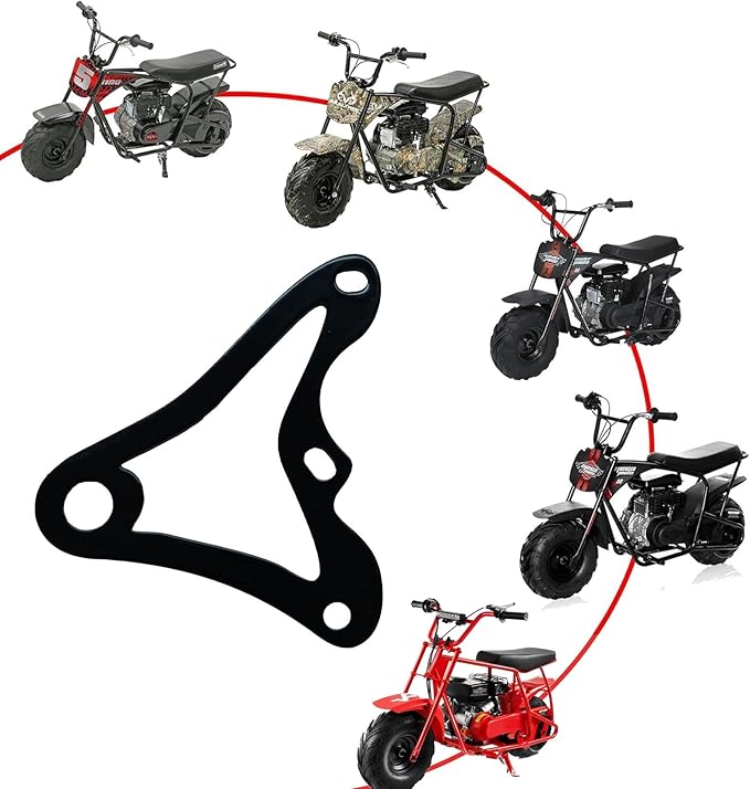 JMCHstore Mini Bike Hydraulic Brake Caliper Bracket kit for Monster Mega Moto MMB80 80cc FRP GMB100 98cc, For Coleman RB100 RT100 Mini Bike
