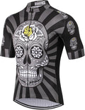 Weimostar Men's Cycling Jersey Men Mountain Bike Jerseys Short Sleeve Tops S-5XL