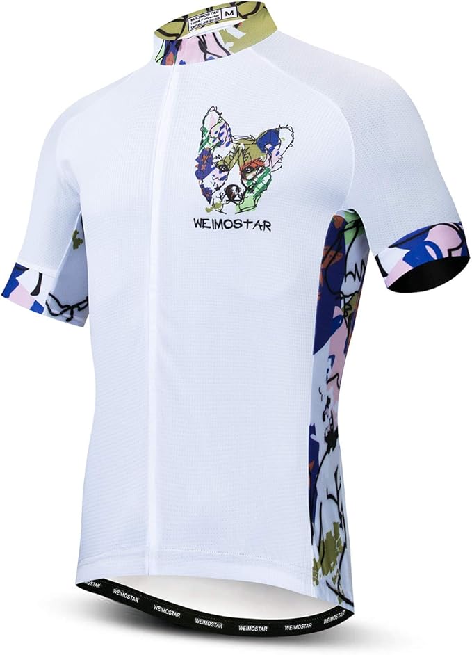 Bike Bicycle Tops Men's Cycling Jerseys Full Zipper MTB Clothing Cycle Clothes