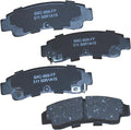 Bendix Premium SBC511 Ceramic Rear Brake Pads for Nissan NX 1993-1991, Sentra 1994-1991, Tsuru 1996-1995