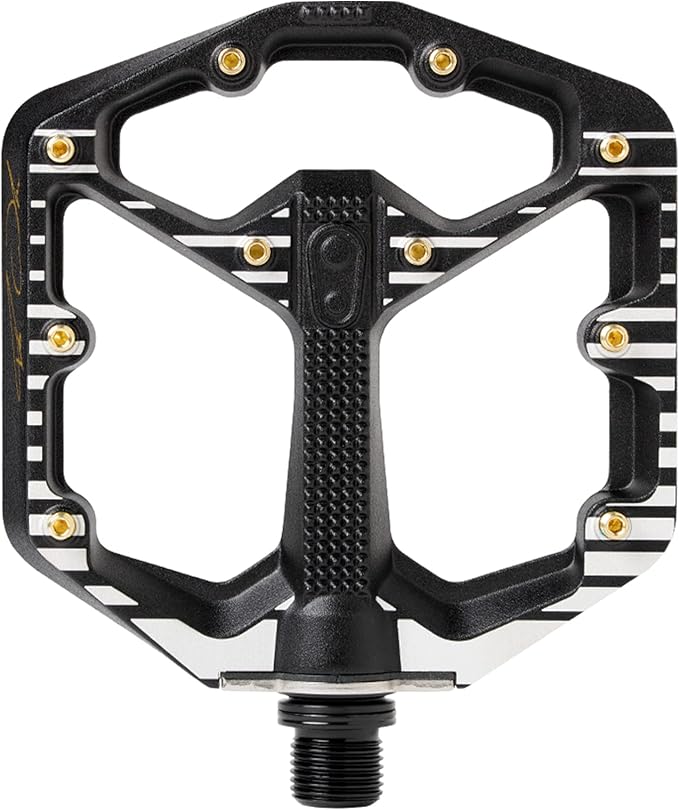 Crankbrothers Stamp Flat MTB Pedals - Size-Specific, Lightweight, Versatile, Durable Bike Pedals