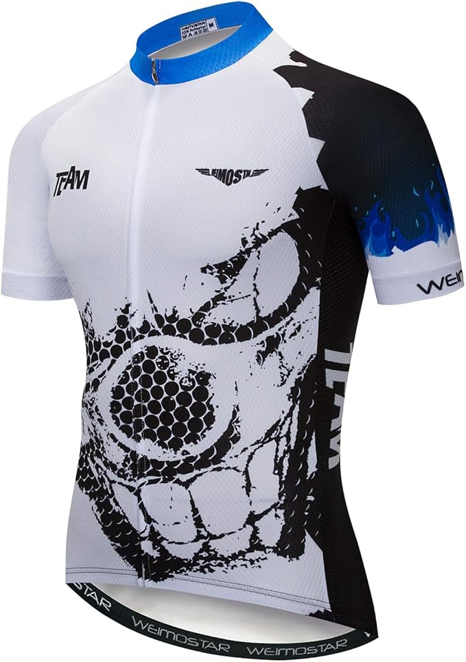 Cycling Jersey Mens Road Bicycle Clothing Summer Short Sleeve Breathable Cycling Tops