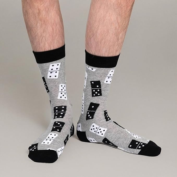 Good Luck Sock Novelty Crew Socks for Adults - For Men, Women and Teens