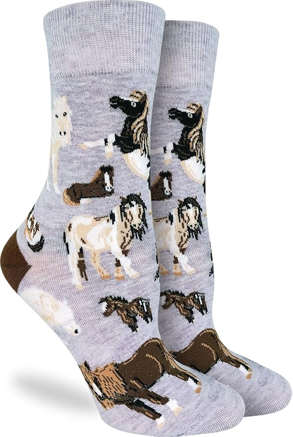 Good Luck Sock Novelty Crew Socks for Adults - For Men, Women and Teens