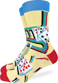 Good Luck Sock Novelty Crew Socks for Adults - For Men, Women and Teens