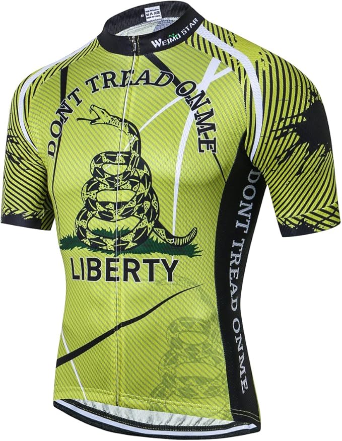 New Pro Full Zipper Men's Cycling Jersey Short Sleeve Riding Shirt USA