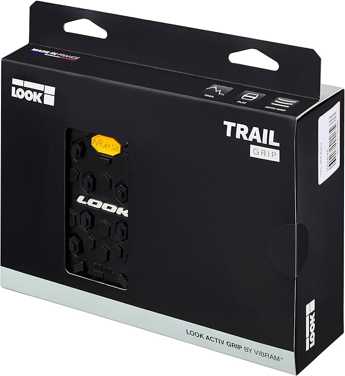 LOOK Cycle - Geo Trail Grip Bike Pedals - Flat Pedals - MTB Bike Pedal - Black, Red, Lime, Camo