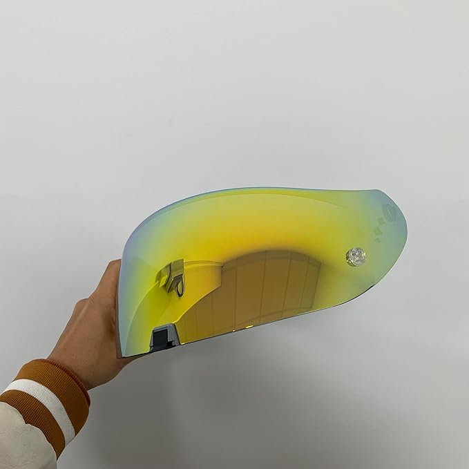 Shield for SCORPION EXO R1 Air,T520,ST1400 Helmet Visor Uv Protected Lentes Para Casco De Moto (Deep green-For Day)