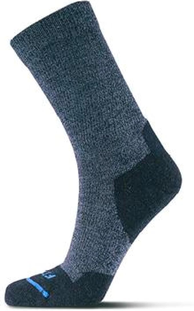 FITS Light Cushion Crew Socks, Sweat & Odor Resistant, Temperature Regulating Merino Wool Hiking Socks