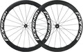 POFENG Carbon Fiber Wheelset 700c Disc Brake Road Bike 50/28mm Tubeless Wheels UD Matte