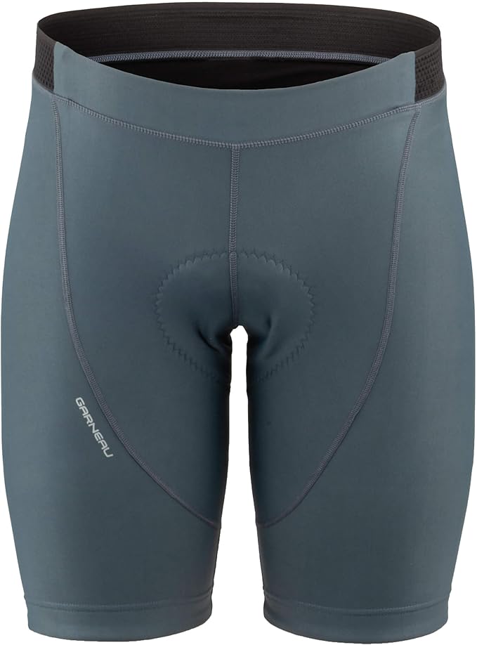 Garneau Fit Sensor 3 Padded Bike Shorts for Men, 9" Cycling Shorts, Enhanced Comfort for 2+ Hour Rides