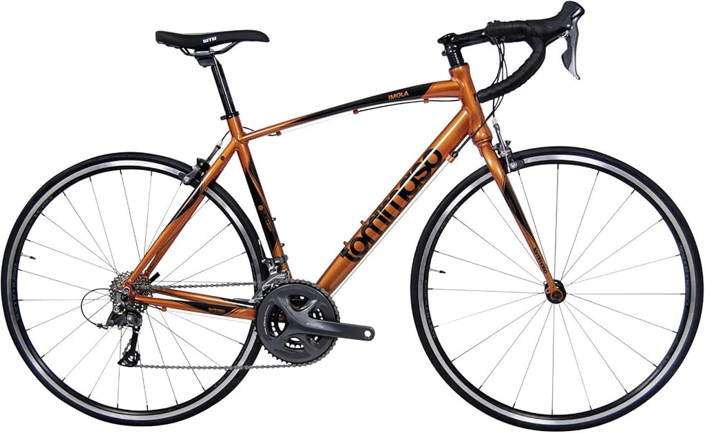 Tommaso Imola - Sport Bike Performance Aluminum Road Bike, Shimano Claris 24 Speeds Road Bicycle Men Road Bikes for Mens