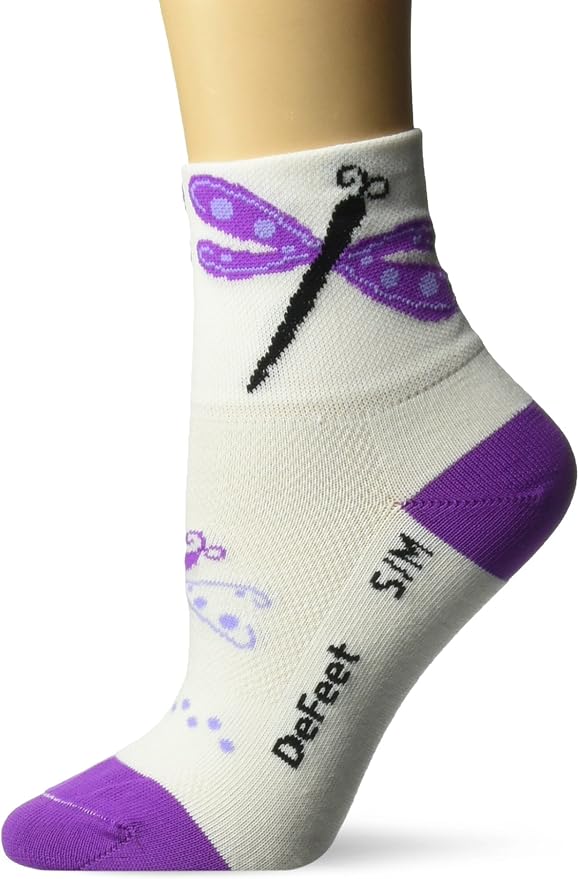 DEFEET | Aireator 3" Patterned Cycling Socks | For Biking, Running, & Everyday Adventures