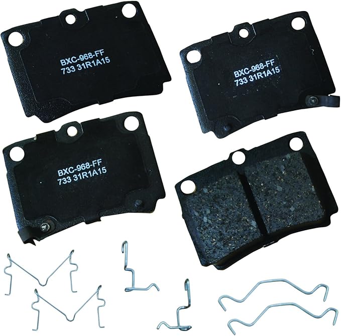 Bendix Premium SBC733 Ceramic Rear Brake Pads for Mitsubishi Montero Sport 2004-1997
