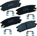 Bendix Premium SBC580 Ceramic Rear Brake Pads for Select Models Acura SLX, Honda Passport, Isuzu Amigo, Axiom, Rodeo, Rodeo Sport, Trooper, VehiCROSS